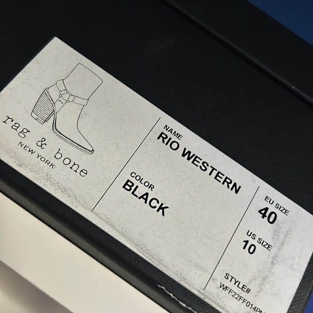 Like new Rag and Bone Rio leather boots - Picture 13 of 16